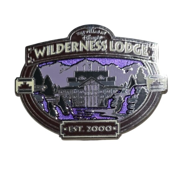 EUC Disney's Wilderness Lodge Trading Pin - Picture 1 of 2